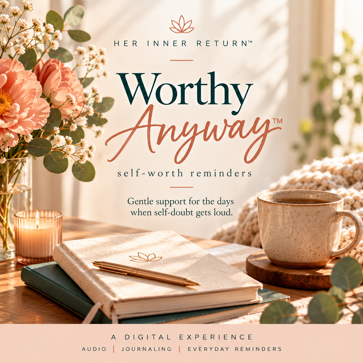 Worthy Anyway™ product cover